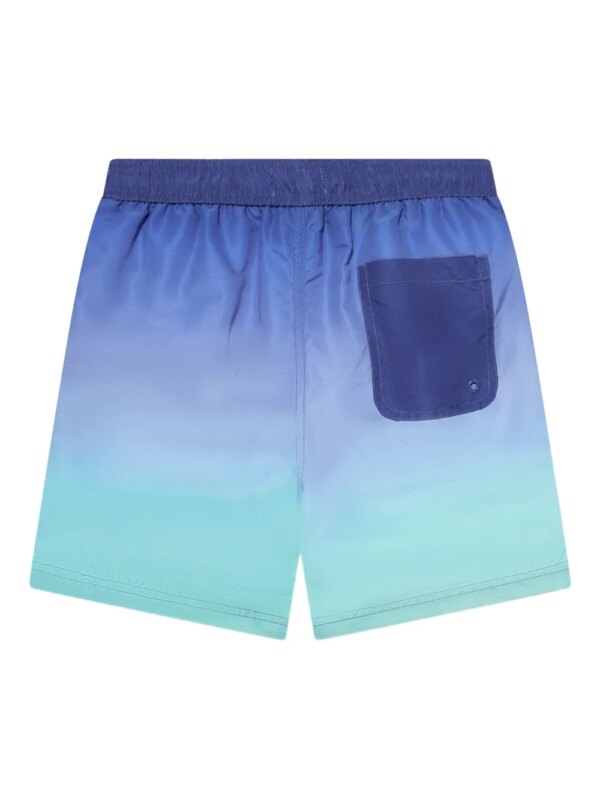 SOLISWIM KIDS Zwembroek met logoprint - Blauw