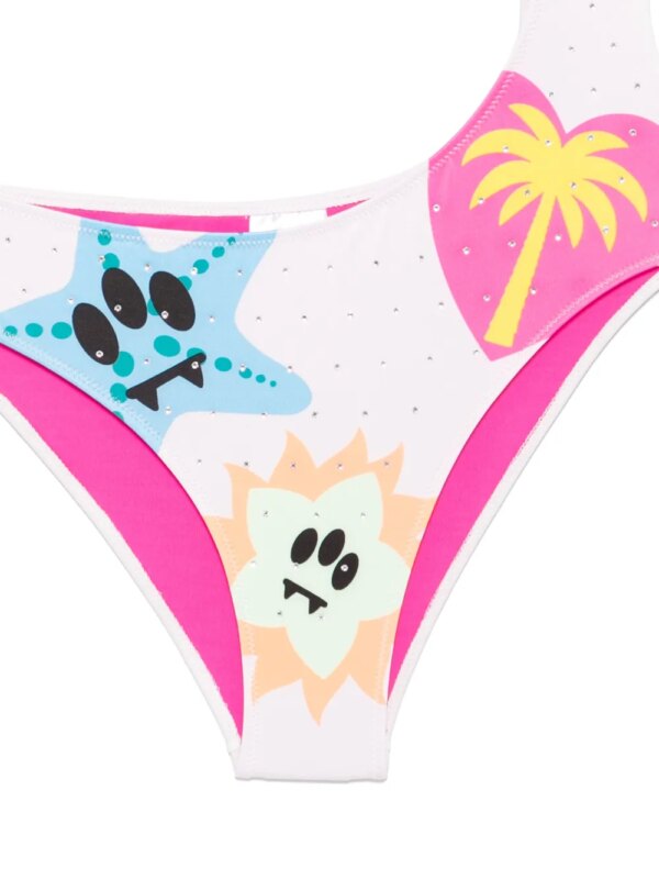 Barrow kids Badpak met print - Wit