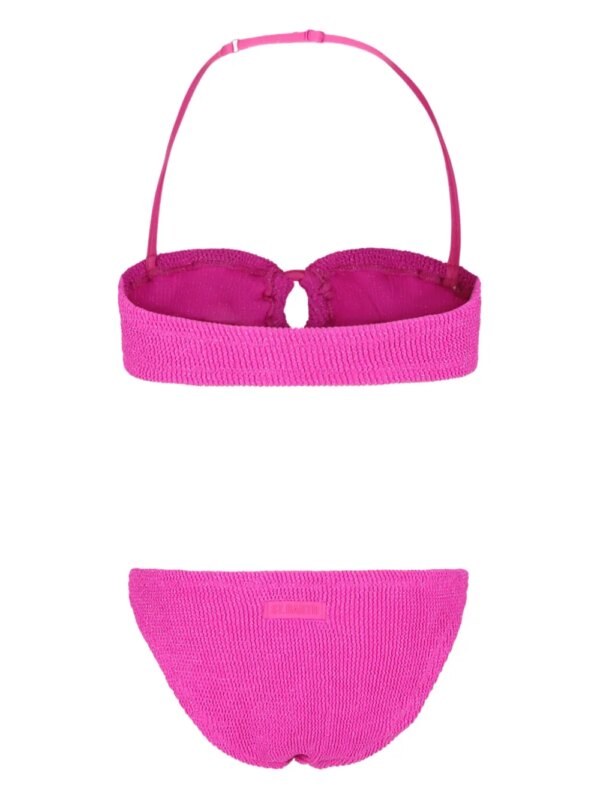 MC2 Saint Barth Kids Bikini met logo - Roze