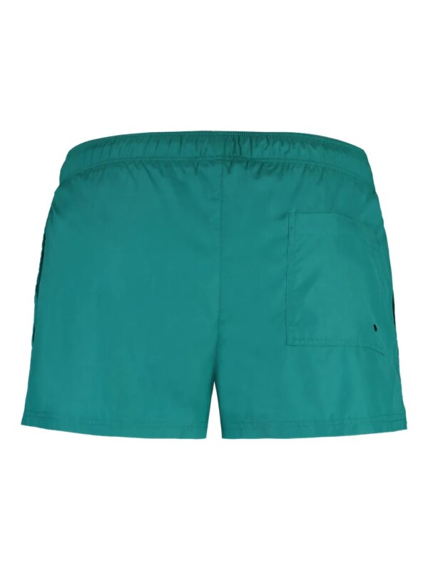 Versace Zwembroek met trekkoord - Groen