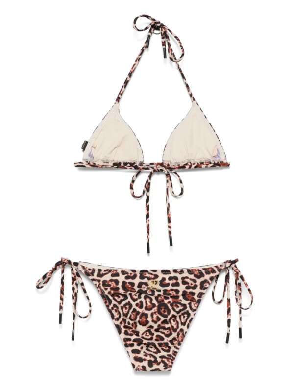 Goldbergh Bikini met dierenprint - Bruin