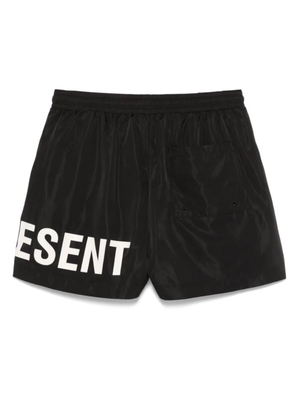 Represent Zwembroek met logoprint - Zwart