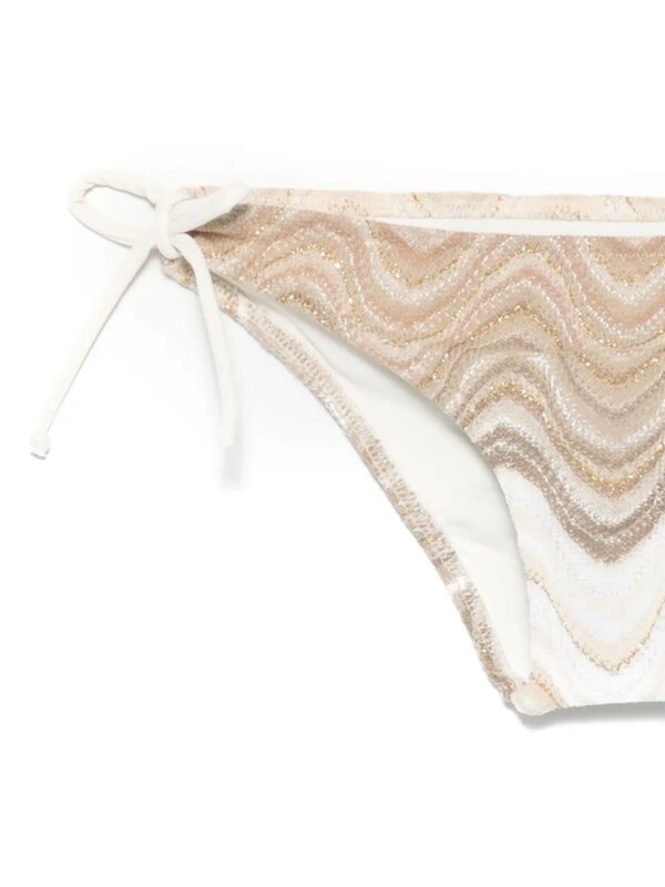 MC2 Saint Barth Kids Holly bikini - Beige