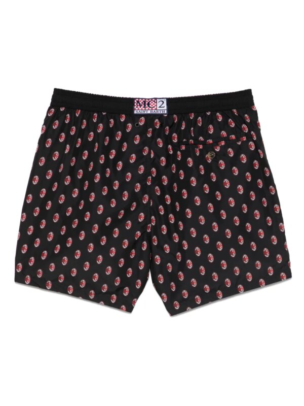 MC2 Saint Barth Zwembroek met Inter-print - Zwart