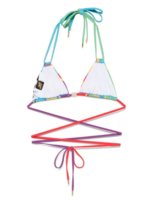 LOEWE x Paula's Ibiza bikinitop met geometrische print - Rood