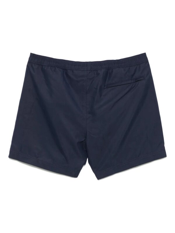 Sunspel Zwembroek met trekkoord - Blauw