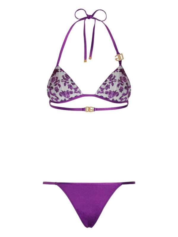 Dolce & Gabbana Omkeerbare bikini - Paars
