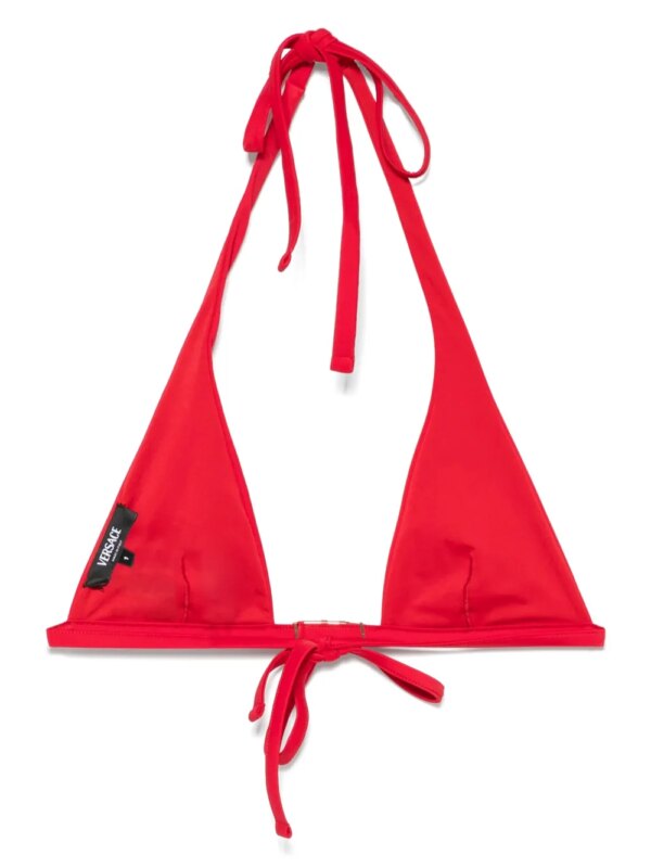 Versace Bikinitop met veiligheidsspeld - Rood
