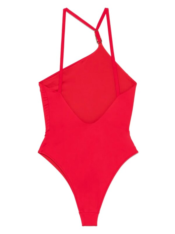 Versace Badpak met veiligheidsspeld - Rood