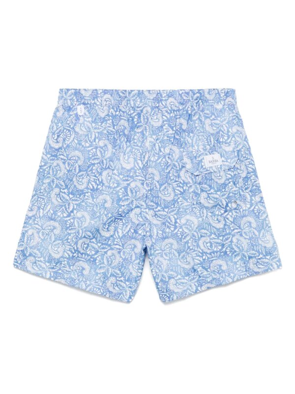 Barba Zwembroek met print - Blauw