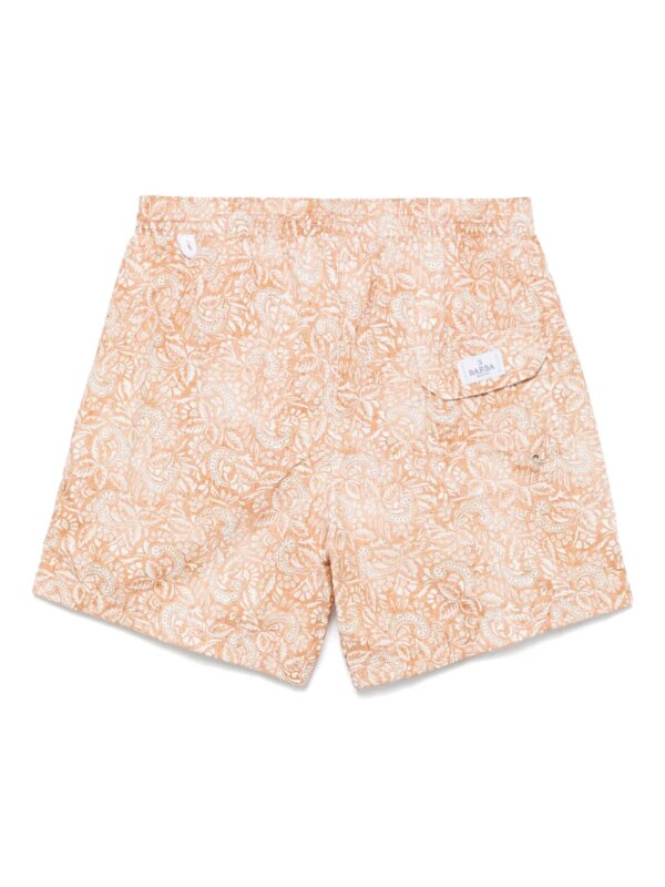 Barba Zwembroek met print - Bruin
