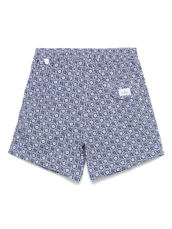 Barba Zwembroek met print - Blauw