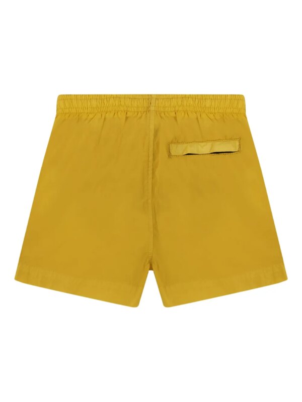 C.P. Company Kids Zwembroek met logopatch - Geel