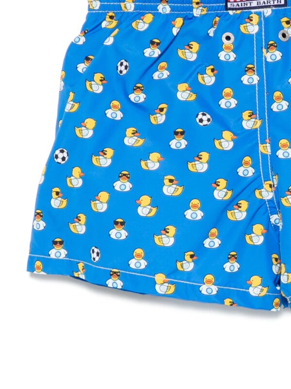 MC2 Saint Barth Kids Zwembroek met print - Blauw