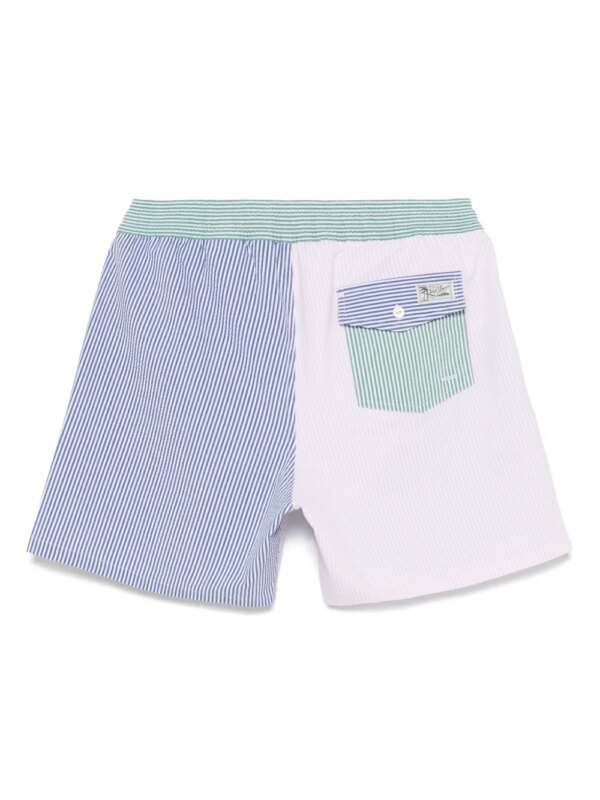 Polo Ralph Lauren Gestreepte zwembroek - Roze