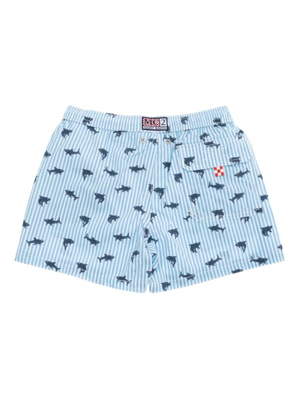 MC2 Saint Barth Kids Patmos Jr zwembroek - Blauw