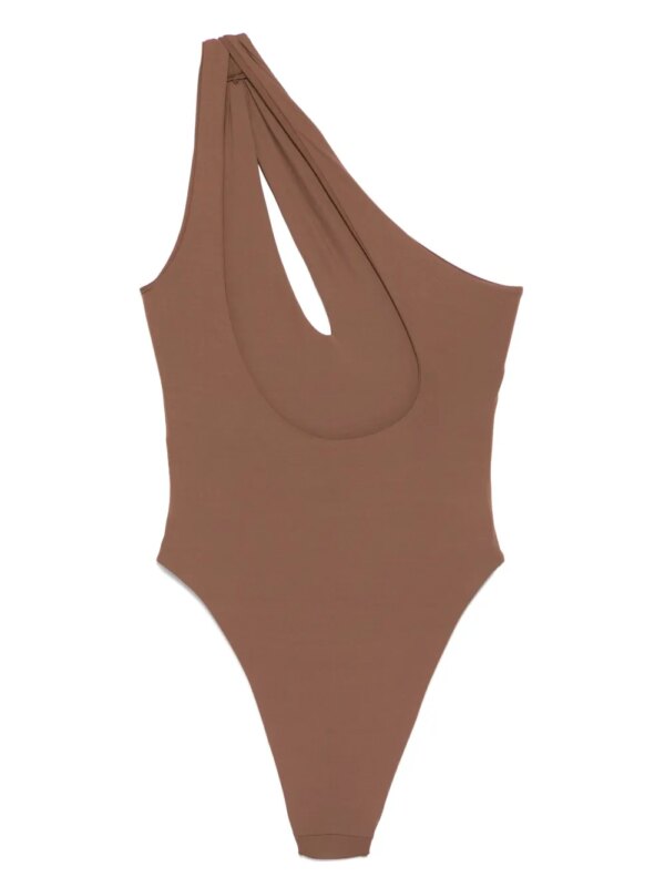 Federica Tosi Badpak met uitgesneden detail - Bruin