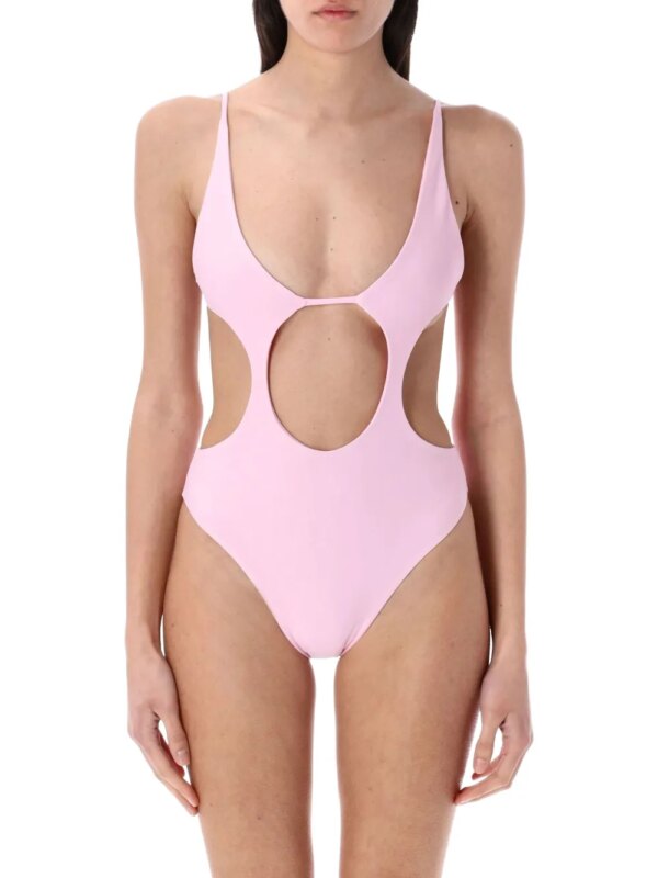 Swim By Di Uitgesneden badpak - Roze