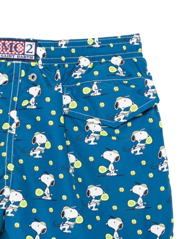 MC2 Saint Barth Kids x Peanuts™ Jean Lighting zwembroek - Blauw