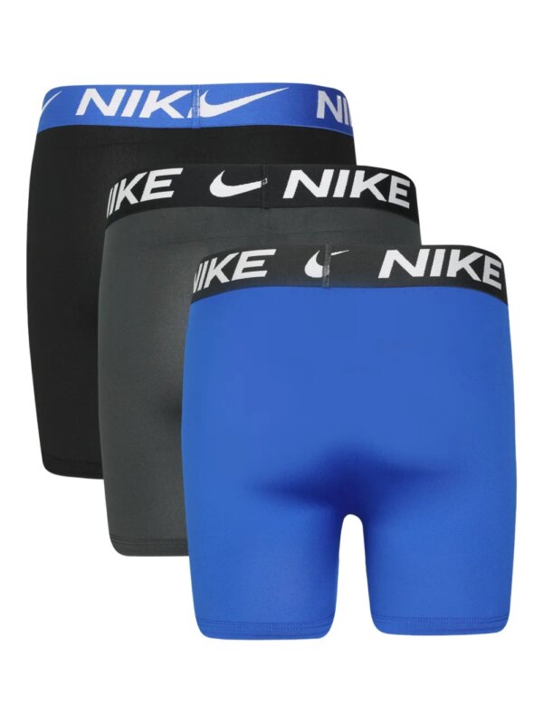 Nike Kids Drie boxershorts met logoband - Blauw