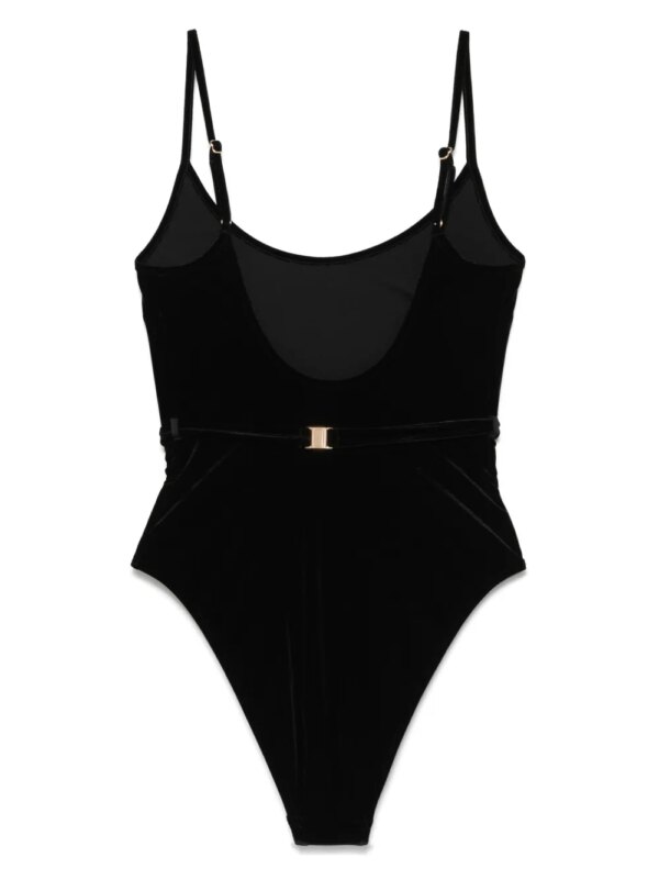 ZIMMERMANN Rhiannon fluwelen badpak - Zwart