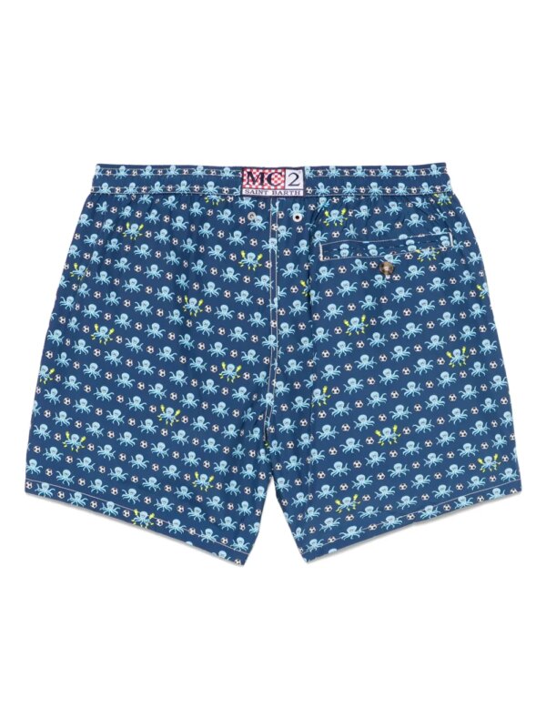 MC2 Saint Barth x SSC Napoli Lighting Micro Fantasy zwembroek - Blauw