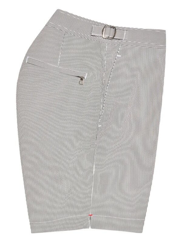 Orlebar Brown Bulldog zwembroek met krijtstreep - Grijs