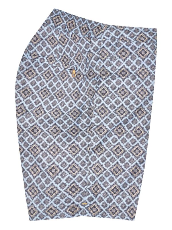 Orlebar Brown Zwembroek met geometrische print - Blauw