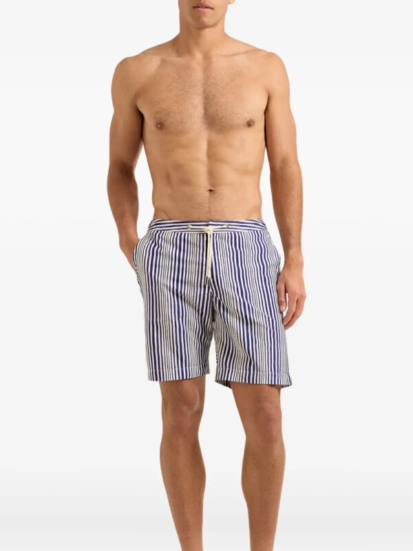 Orlebar Brown Gestreepte zwembroek - Blauw