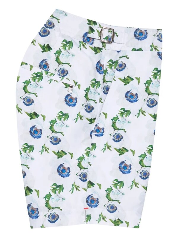 Orlebar Brown Zwembroek meet rits - Blauw