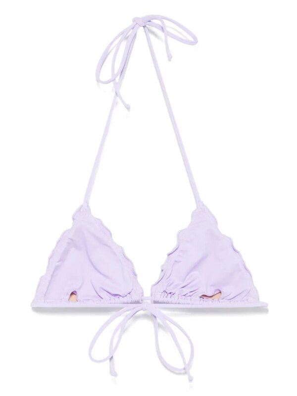 MC2 Saint Barth Bikinitop met print - Paars