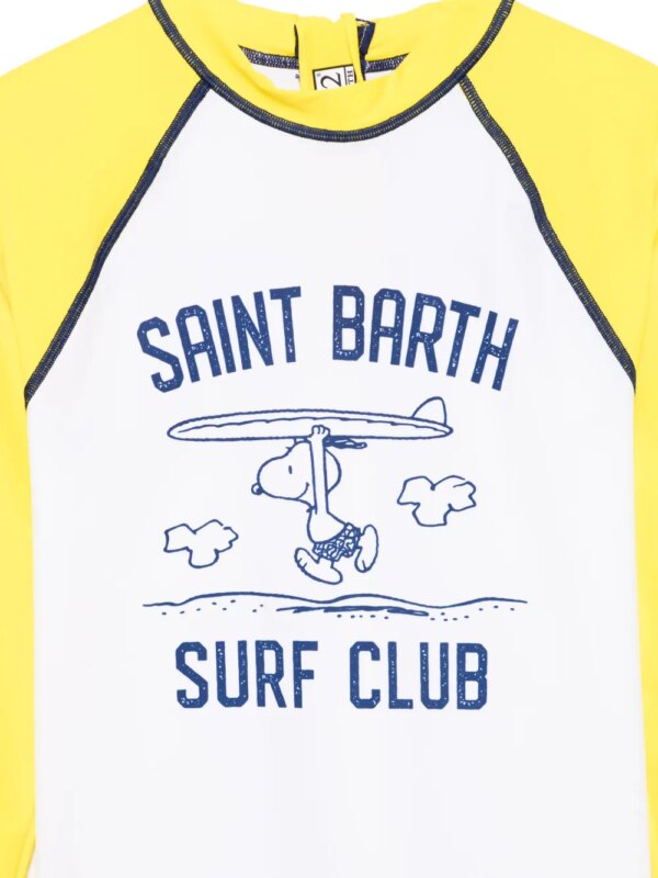 MC2 Saint Barth Kids Moorish drijfshirt - Wit