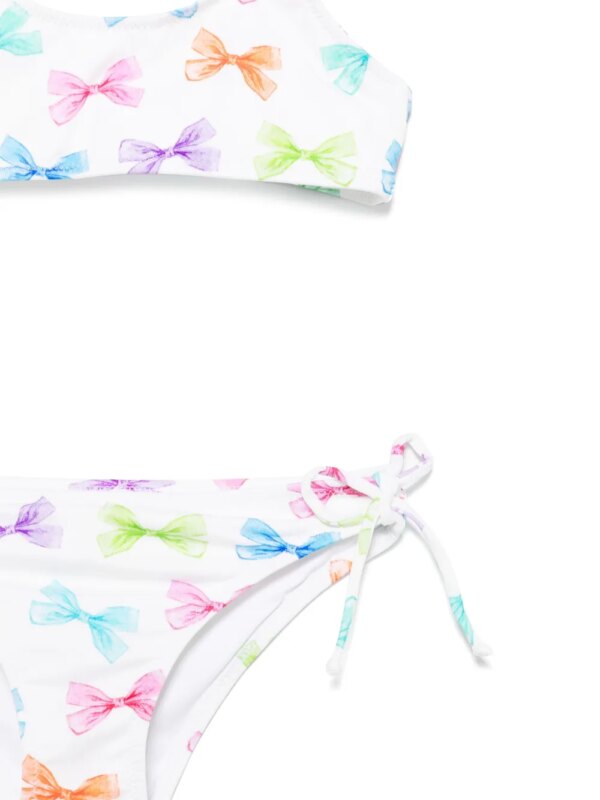 MC2 Saint Barth Kids Jaiden bikini - Wit