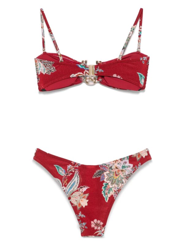 ZIMMERMANN Rhiannon Knot bikini - Rood