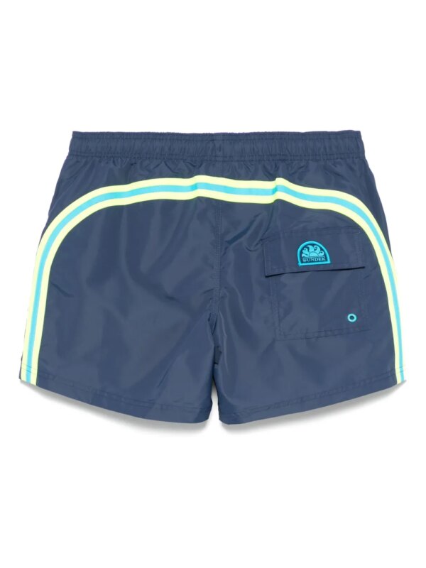 Sundek Zwembroek met streep - Blauw