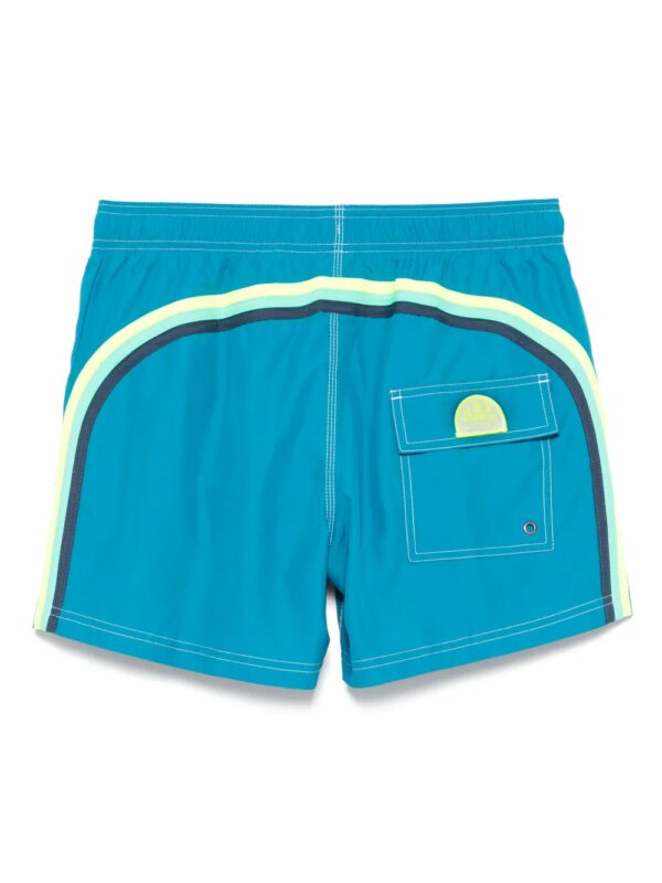 Sundek Zwembroek met streep - Blauw