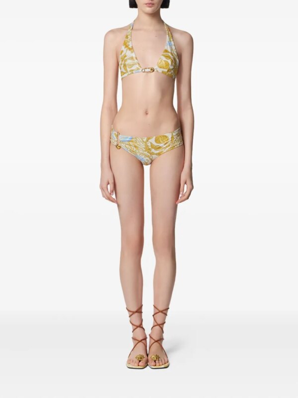 Versace Underwater Barocco bikinitop - Goud