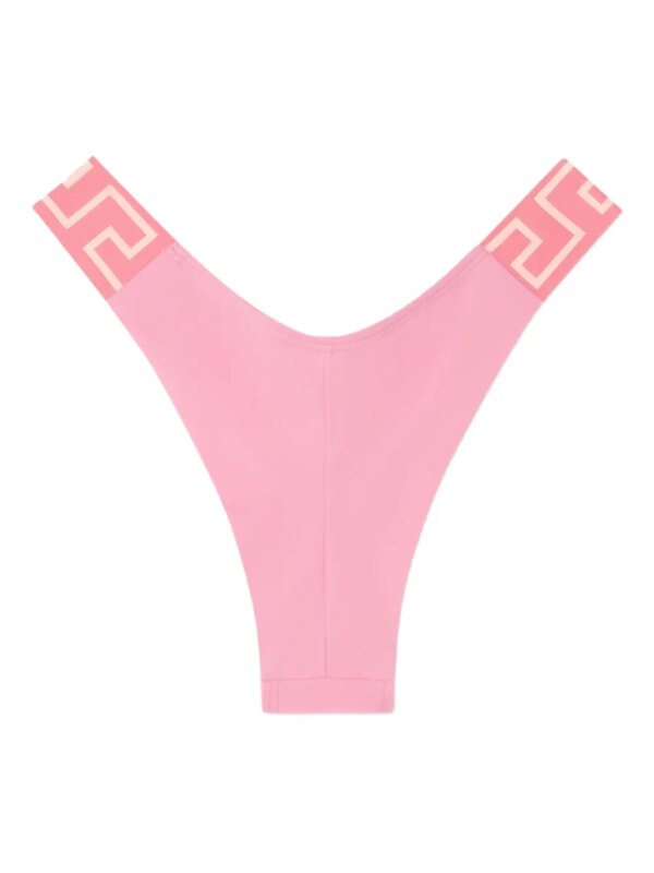 Versace Bikinislip met Greca print - Roze