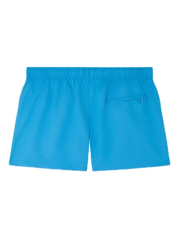 Versace Zwembroek met Medusa-borduurwerk - Blauw