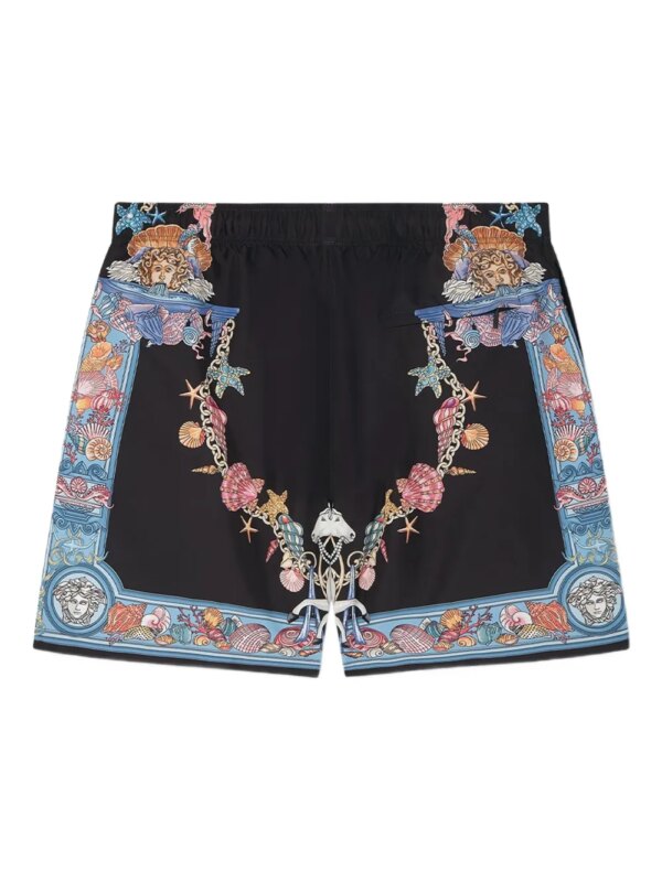 Versace Coral Theater zwembroek - Zwart