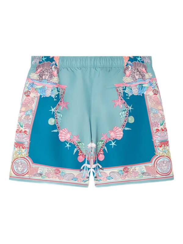 Versace Coral Theater zwembroek - Blauw