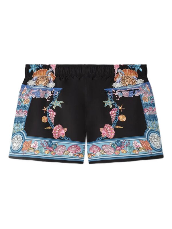 Versace Coral Theater zwembroek - Zwart