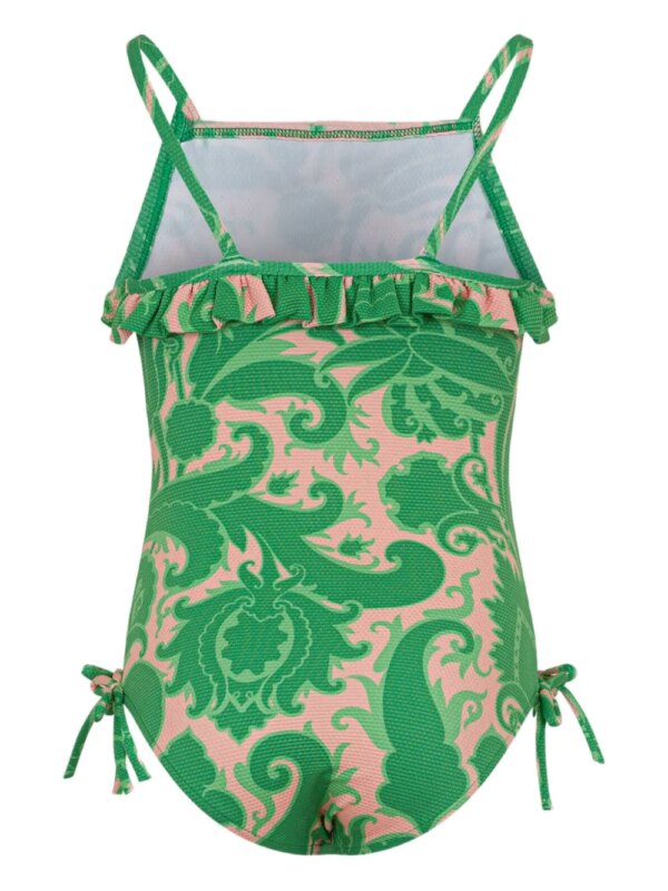 ETRO KIDS Badpak met paisley-print - Roze