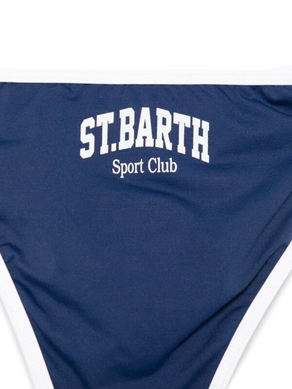 MC2 Saint Barth Kids Jaiden bikini - Blauw