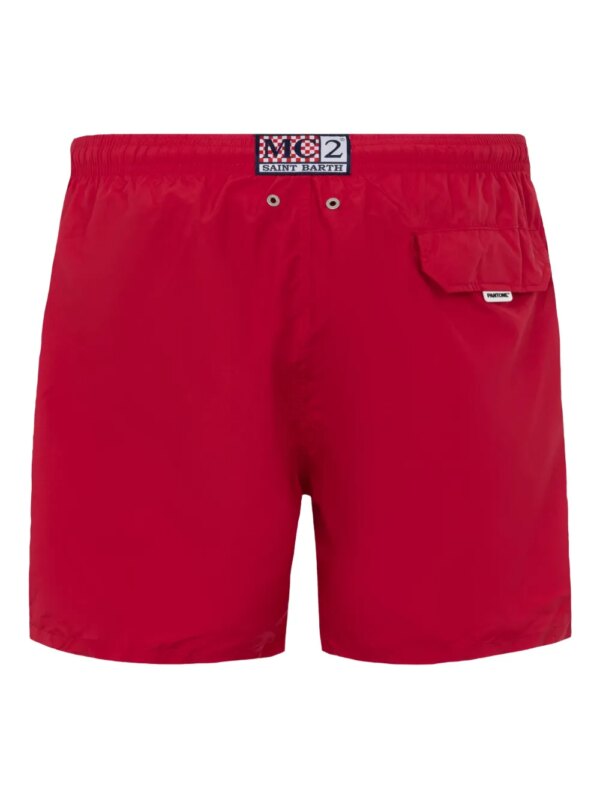 MC2 Saint Barth Zwembroek met trekkoord - Rood
