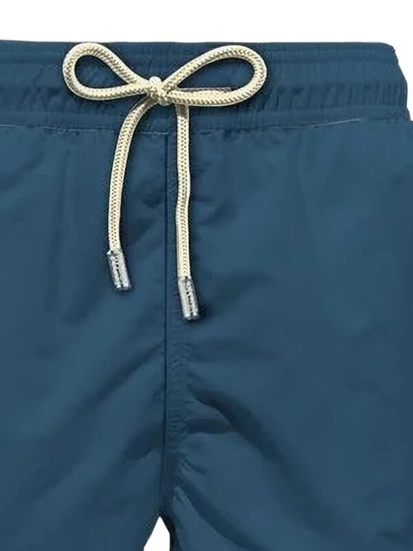 MC2 Saint Barth Zwembroek met geborduurd logo - Blauw