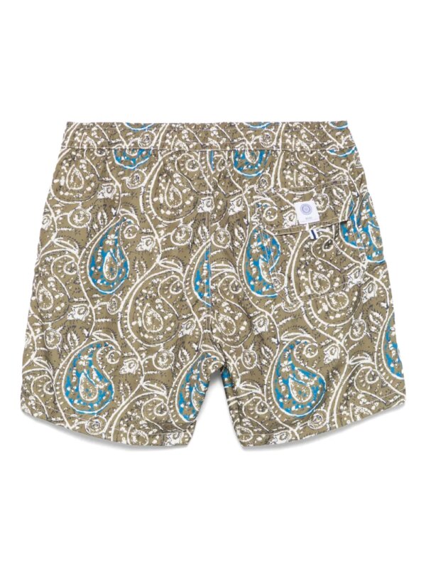 ROSI Zwembroek met paisley-print - Groen