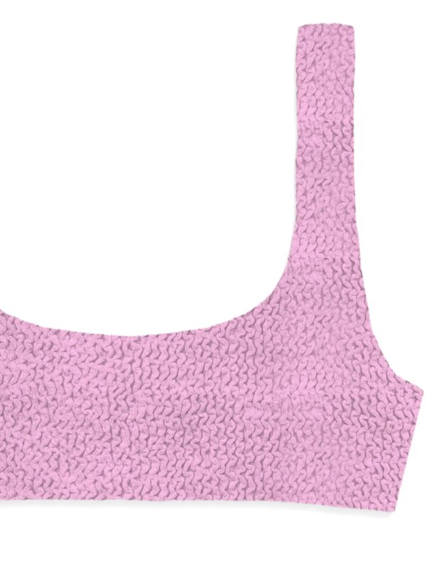 MC2 Saint Barth Gekreukte bikinitop - Roze