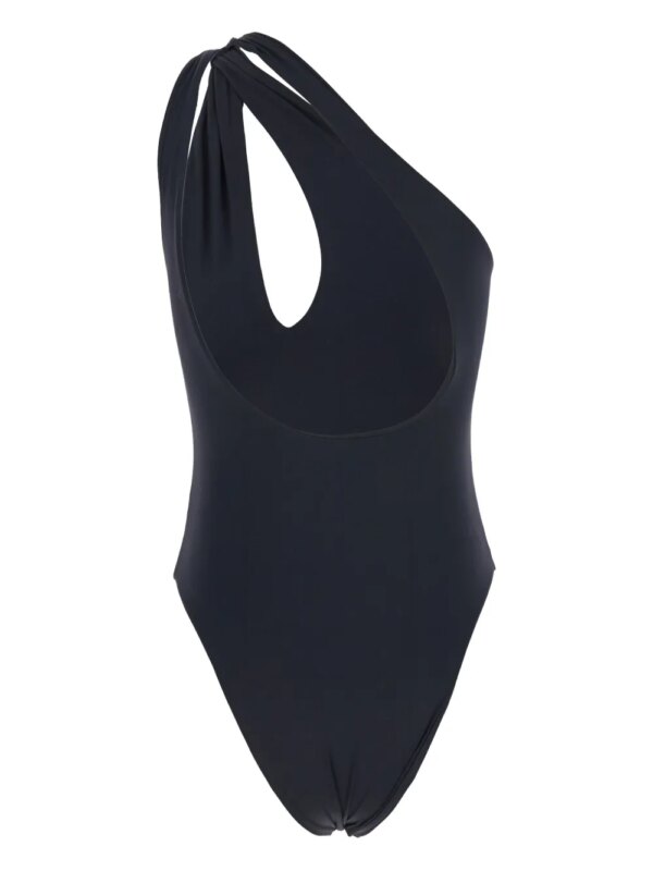 Federica Tosi Asymmetrisch badpak - Zwart