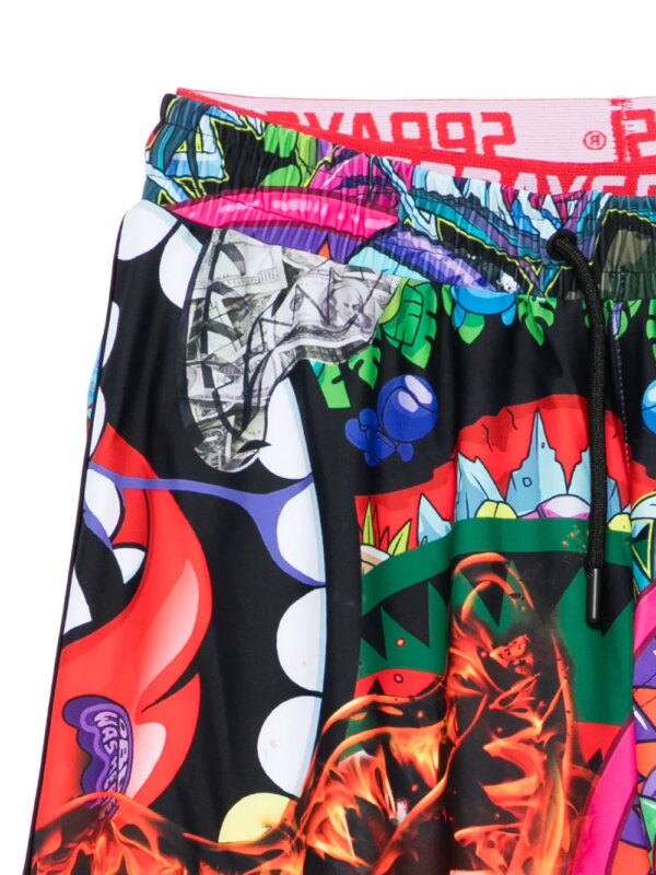 sprayground kid Zwembroek met print - Zwart